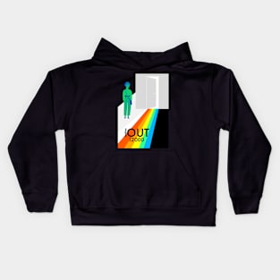 Lesbian out since 2000 Kids Hoodie